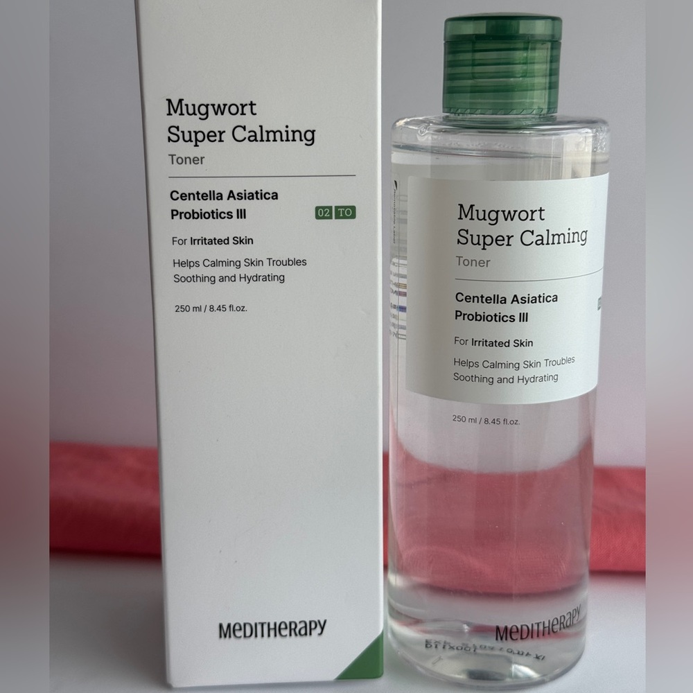 Meditherapy Korean Beauty Mugwort Super Calming Toner  Brand New. Full Size